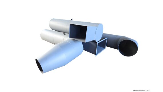 Газоход золоуловителя