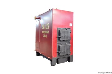 Котел 0.5 МВт на дровах